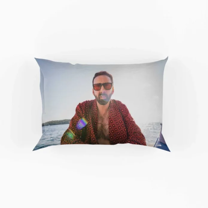 The Unbearable Weight of Massive Talent Movie Nicolas Cage Pillow Case