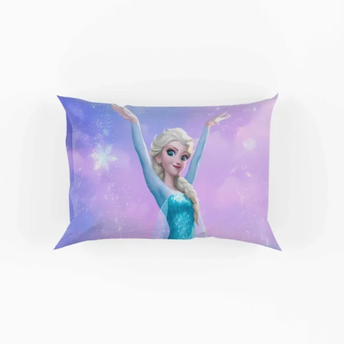 Frozen Movie Elsa Ice Castle Princess Pillow Case