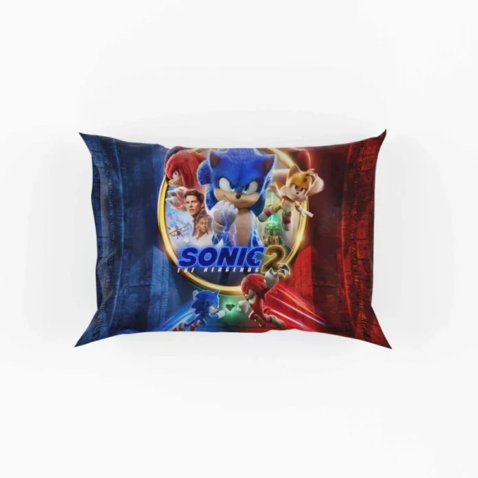 Sonic the Hedgehog 2 Movie Pillow Case