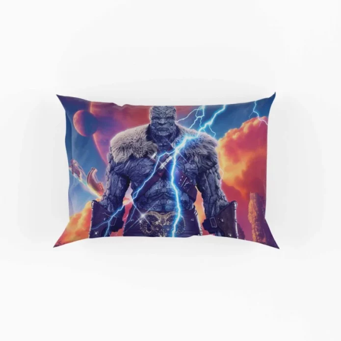 Korg in Thor Love and Thunder Movie Pillow Case