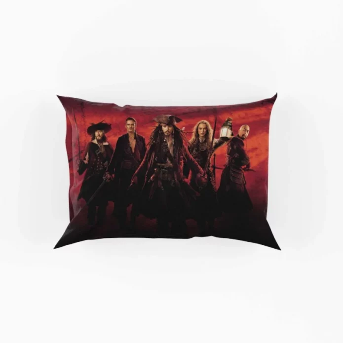 Pirates Of The Caribbean At Worlds End Movie Pillow Case