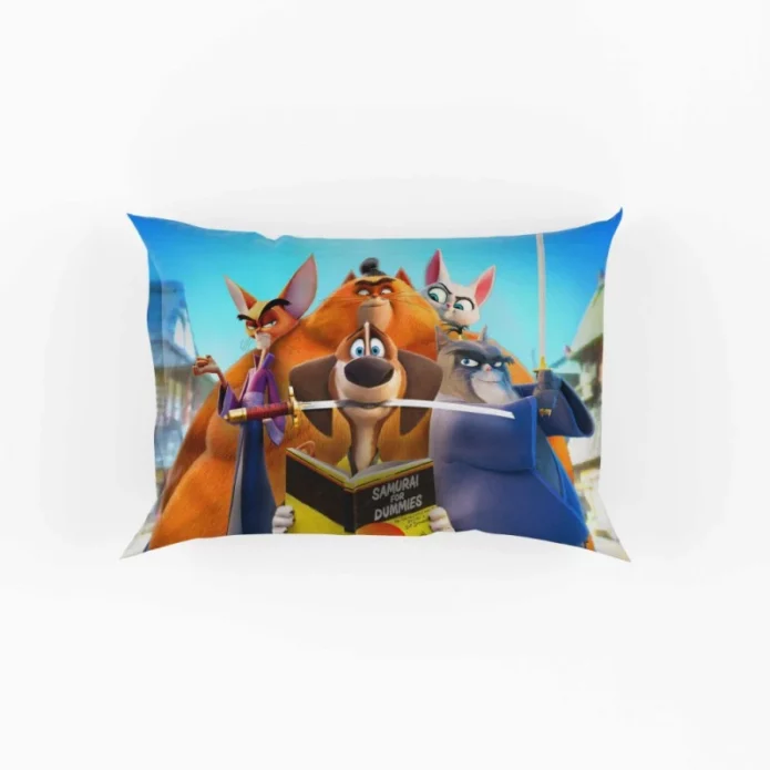 Paws of Fury The Legend of Hank Kids Pillow Case