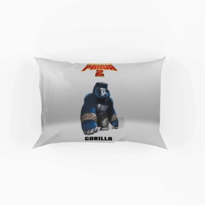 Master Gorilla in Kung Fu Panda 2 Movie Pillow Case