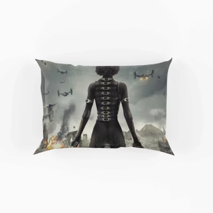Milla Jovovich Resident Evil Retribution Movie Pillow Case