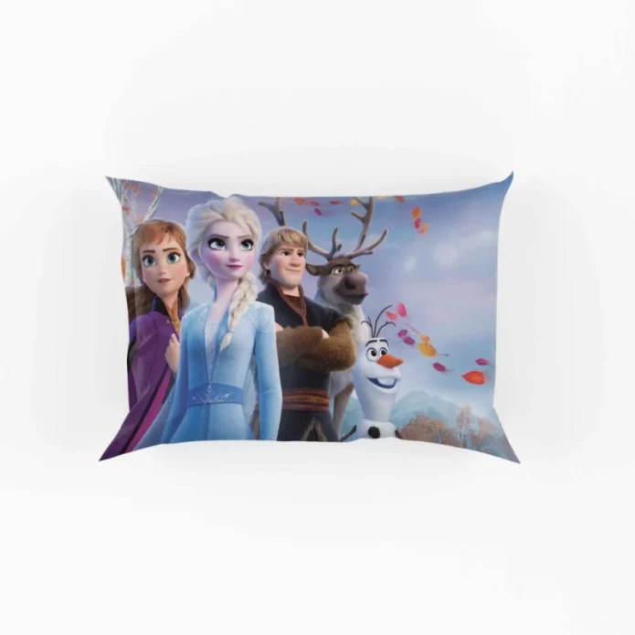 Anna Elsa Kristoff in Frozen 2 Disney Movie Pillow Case