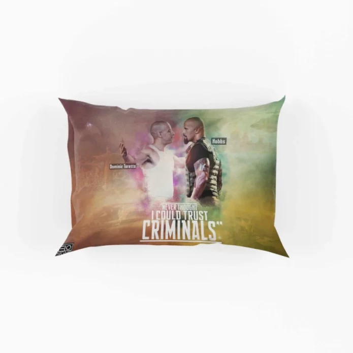 Fast & Furious 6 Movie Dom and Luke Pillow Case