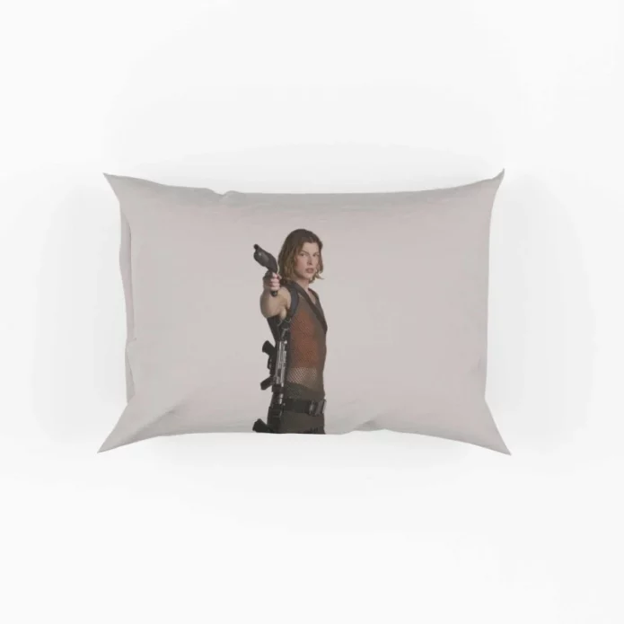 Milla Jovovich in Resident Evil Apocalypse Movie Pillow Case