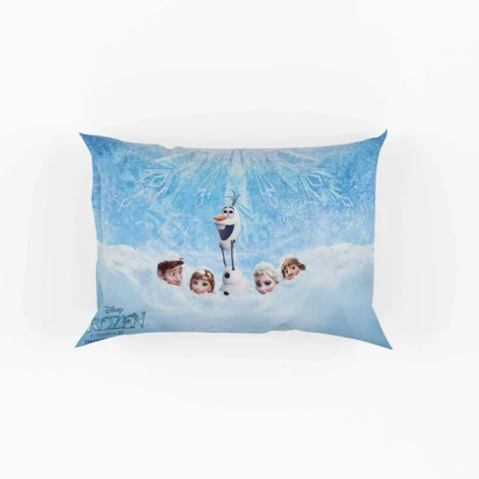 Frozen Movie Poster Pillow Case