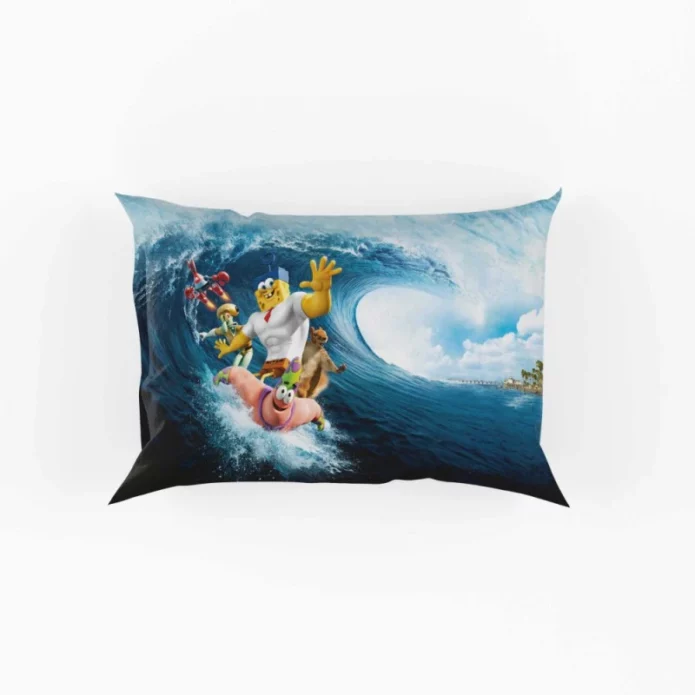 The SpongeBob Movie Sponge Out of Water Movie Patrick Star Pillow Case