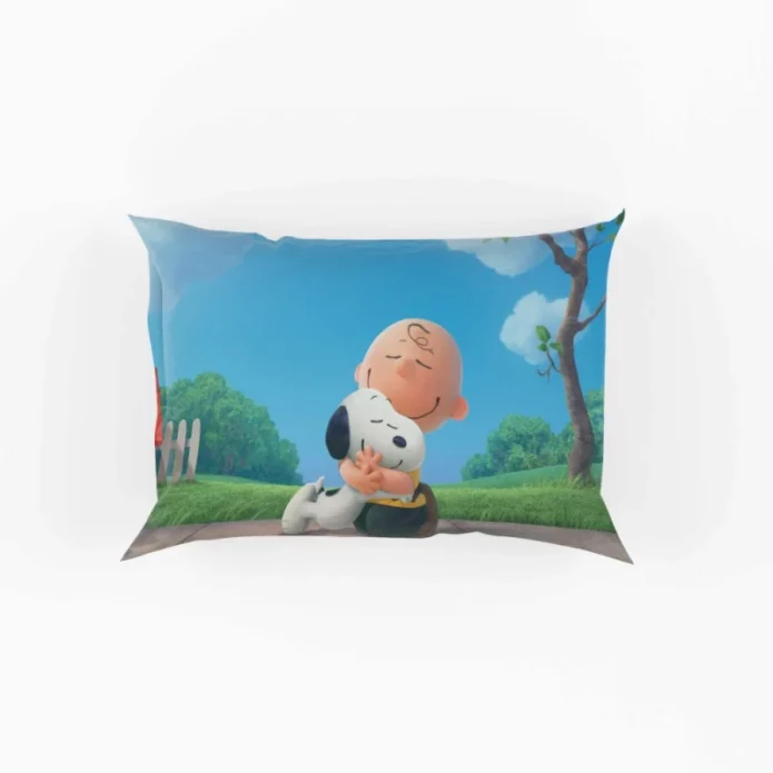 The Peanuts Movie Charlie Brown Snoopy Pillow Case