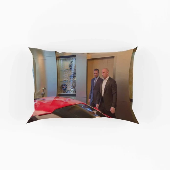 Furious 7 Movie Vin Diesel Paul Walker Pillow Case