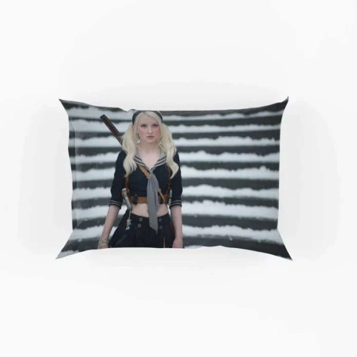 Sucker Punch Movie Emily Browning Babydoll Pillow Case