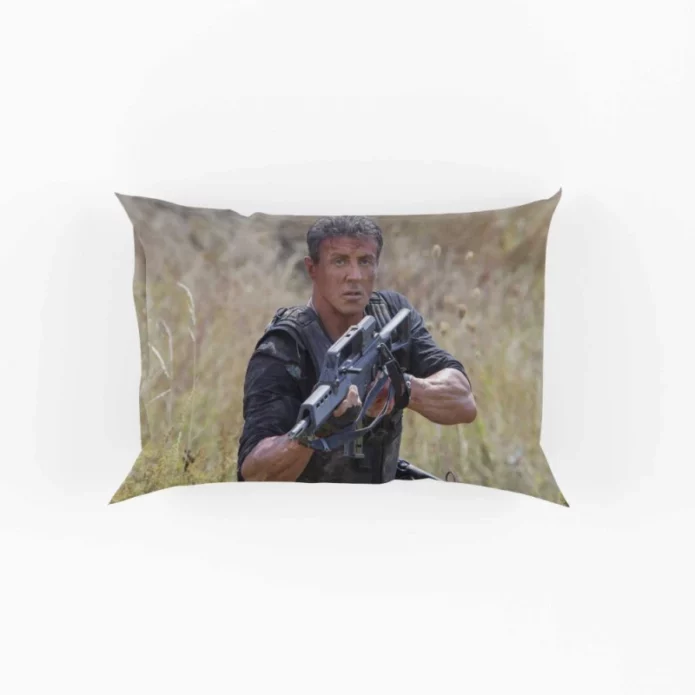 The Expendables 3 Movie Barney Ross Sylvester Stallone Pillow Case