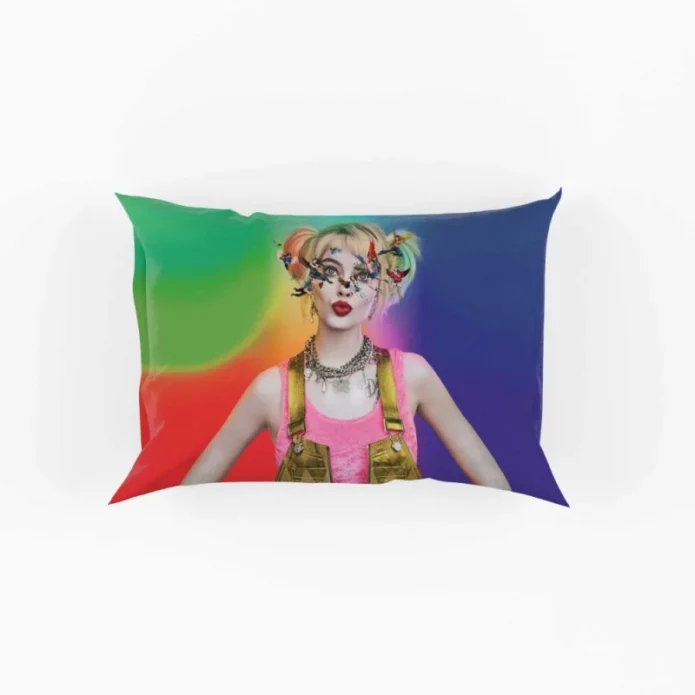 Harley Quinn Birds of Prey Movie Margot Robbie Pillow Case