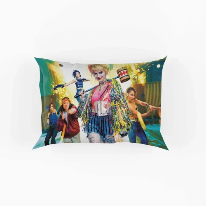 Birds of Prey Harley Quinn DC Comics Super Hero Movie Pillow Case