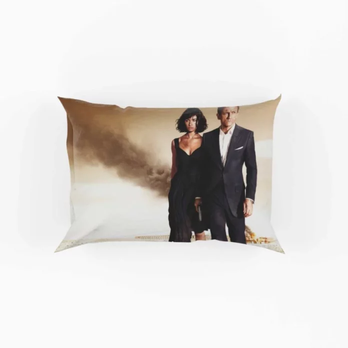 Quantum Of Solace Movie James Bond Pillow Case