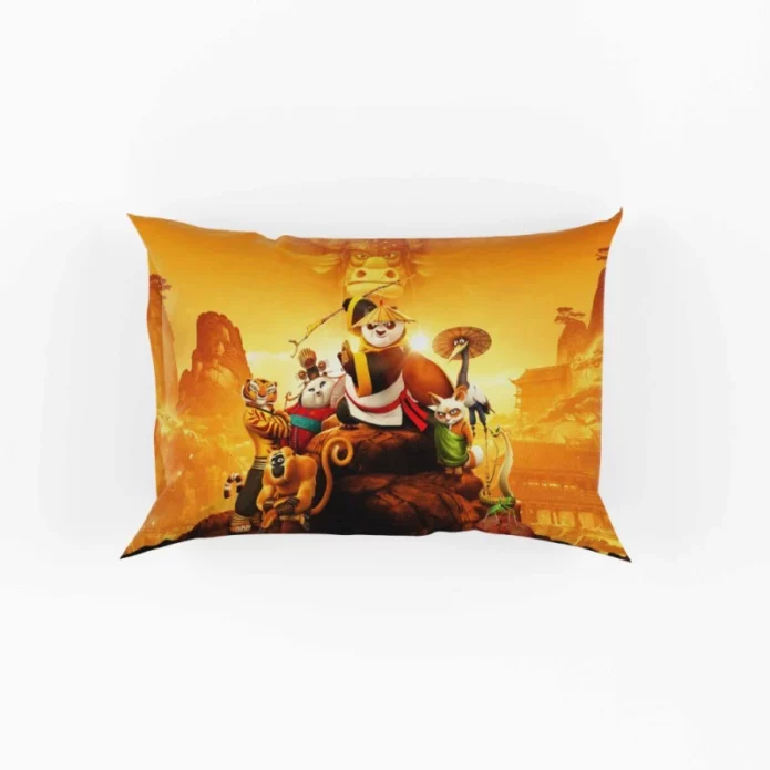 Po in Kung Fu Panda 3 Movie Kids Comedy Pillow Case