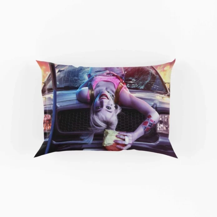 Harleen Quinzel Harley Quinn in Birds of Prey DC Movie Pillow Case