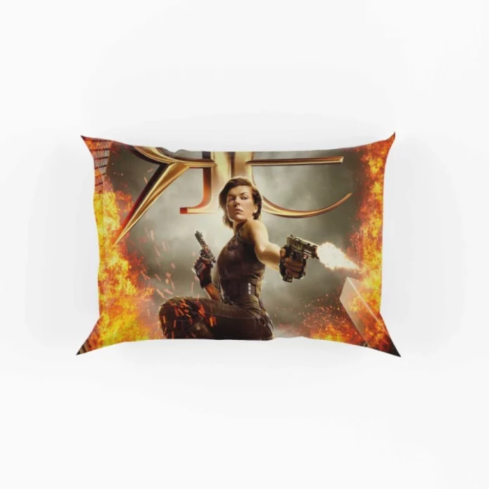 Resident Evil The Final Chapter Movie Milla Jovovich Pillow Case