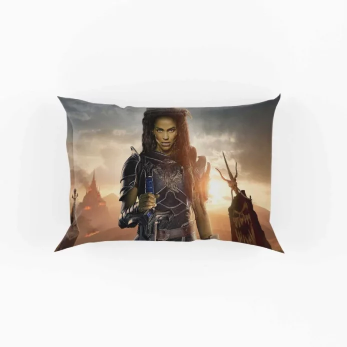 Warcraft Woman Warrior Movie Pillow Case