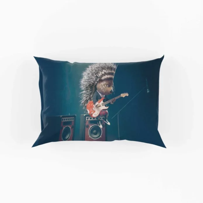 Ash from Sing Movie Playing the Guitar Pillow Case