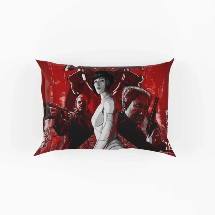 Ghost in the Shell Movie Scarlett Johansson Pillow Case