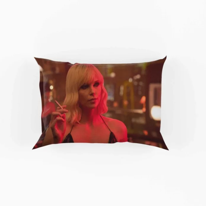 Atomic Blonde Movie Charlize Theron Pillow Case