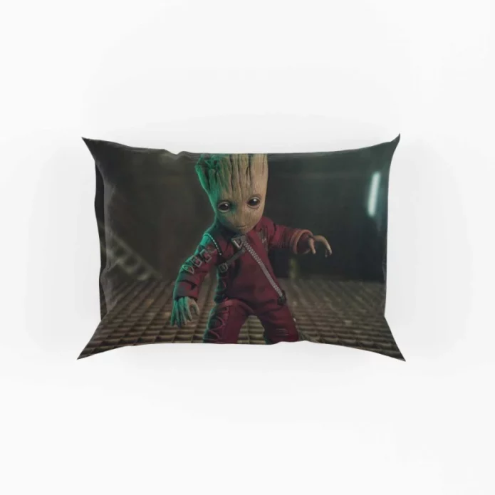 Baby Groot in Guardians of the Galaxy Vol 2 Movie Pillow Case