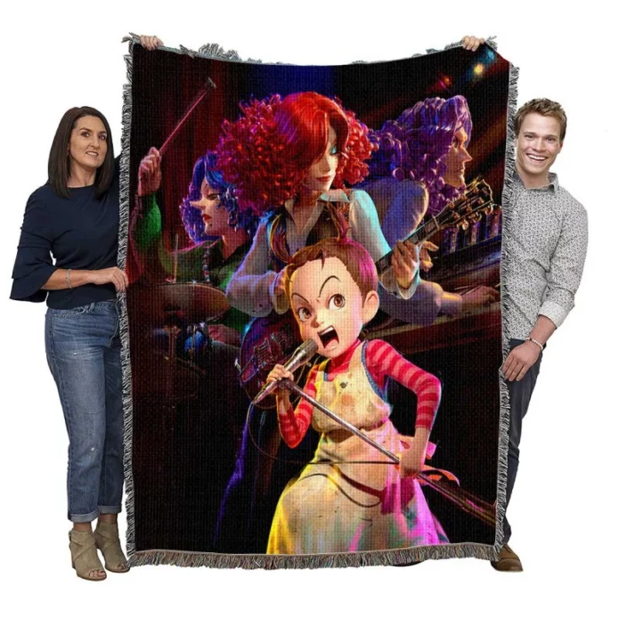 Earwig and the Witch Movie Woven Blanket