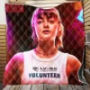 Ella Purnell as Kate Ward in Army of the Dead Movie Quilt Blanket