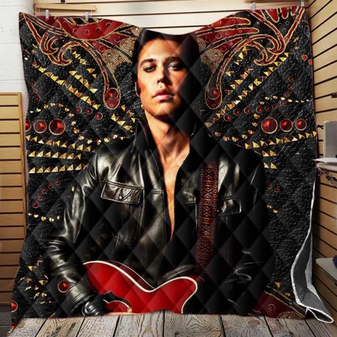 Elvis Movie Austin Butler Quilt Blanket