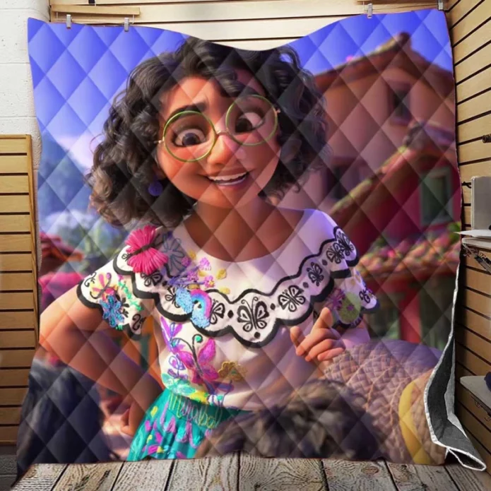 Encanto Movie Mirabel Madrigal Disney Quilt Blanket