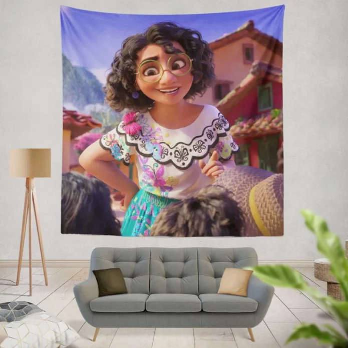 Encanto Movie Mirabel Madrigal Disney Wall Hanging Tapestry