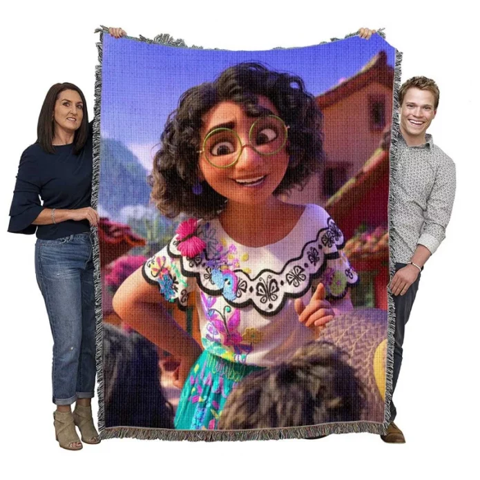 Encanto Movie Mirabel Madrigal Disney Woven Blanket