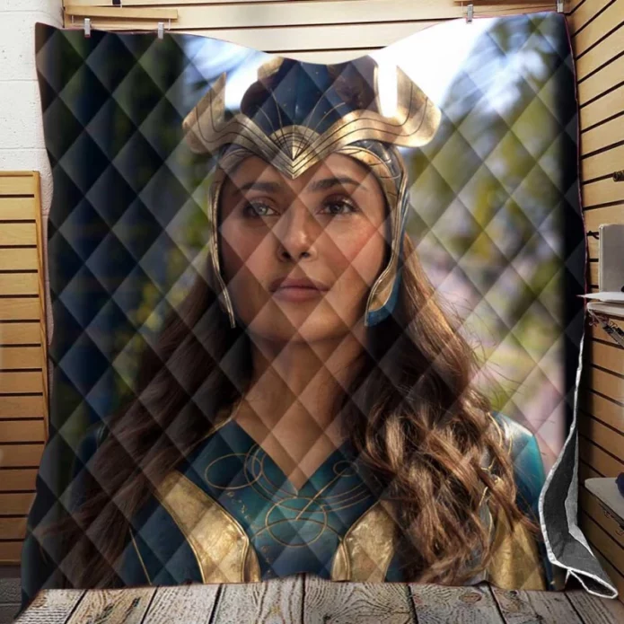 Eternals Movie Salma Hayek Ajak Marvel Quilt Blanket