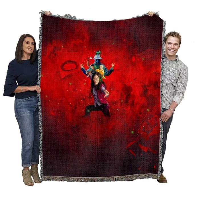 Everything Everywhere All at Once Movie Woven Blanket