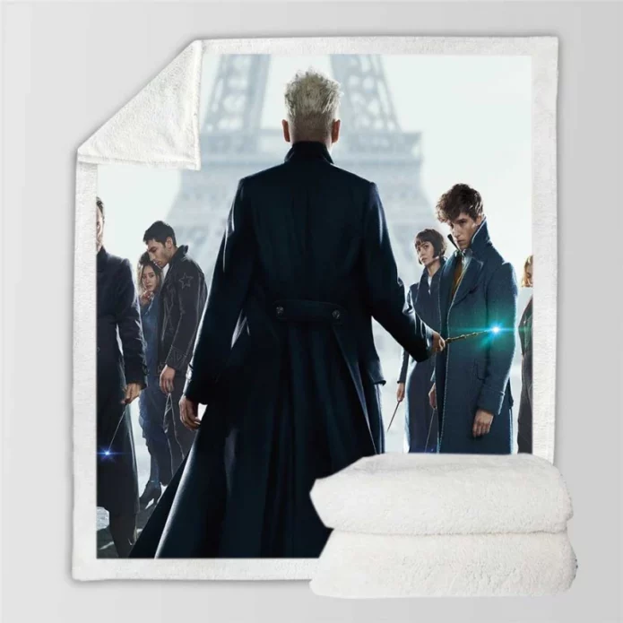 Fantastic Beasts The Crimes of Grindelwald Movie Sherpa Fleece Blanket