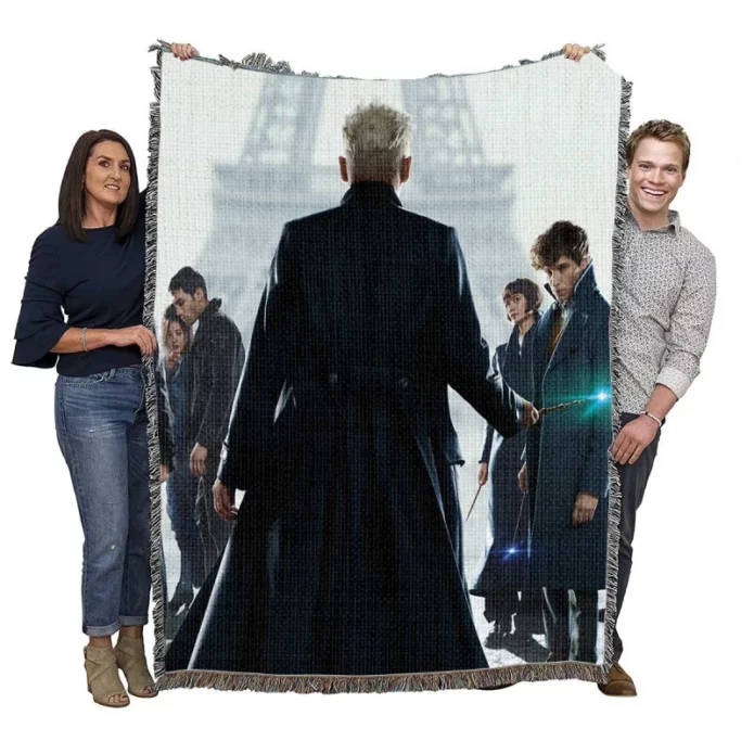 Fantastic Beasts The Crimes of Grindelwald Movie Woven Blanket