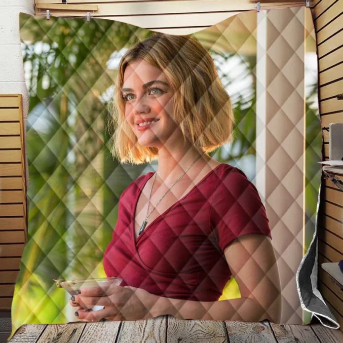 Fantasy Island Movie Lucy Hale Quilt Blanket