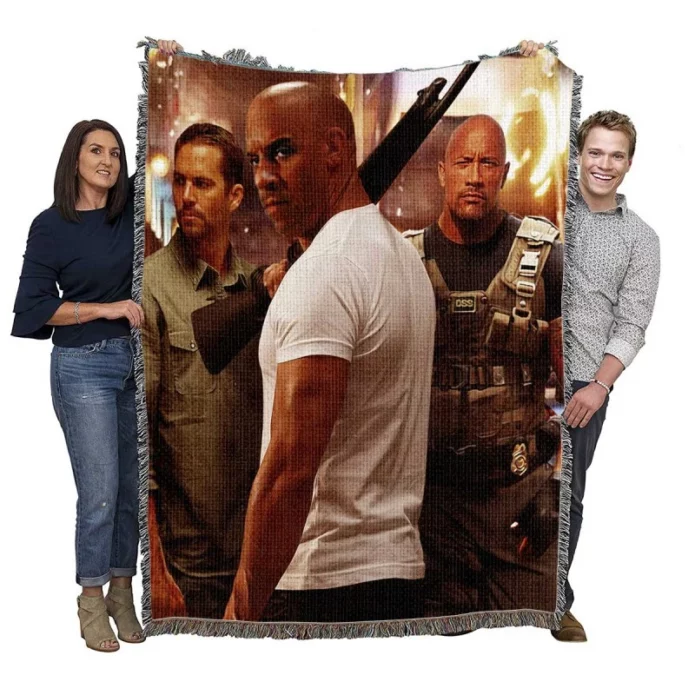 Fast & Furious 6 Movie Brian OConner Woven Blanket