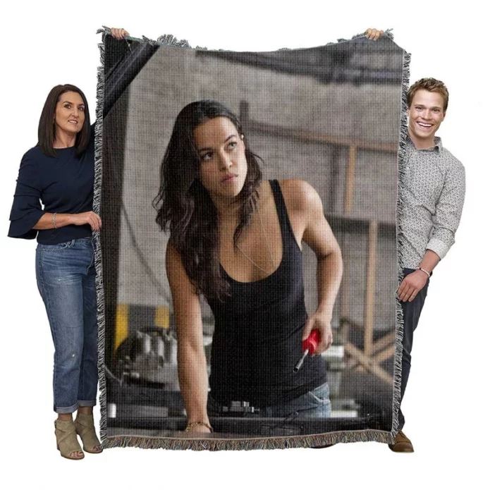 Fast & Furious 6 Movie Letty Ortiz Woven Blanket