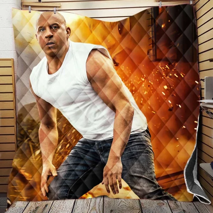 Fast & Furious 9 Movie Dominic Toretto Quilt Blanket