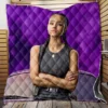 Fast & Furious 9 Movie Nathalie Emmanuel Ramsey Quilt Blanket