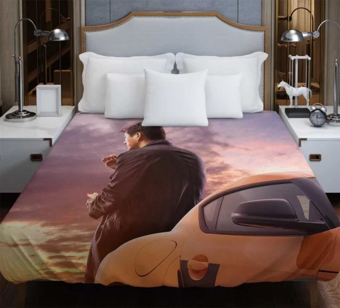 Fast & Furious 9 Movie Sung Kang Han Duvet Cover