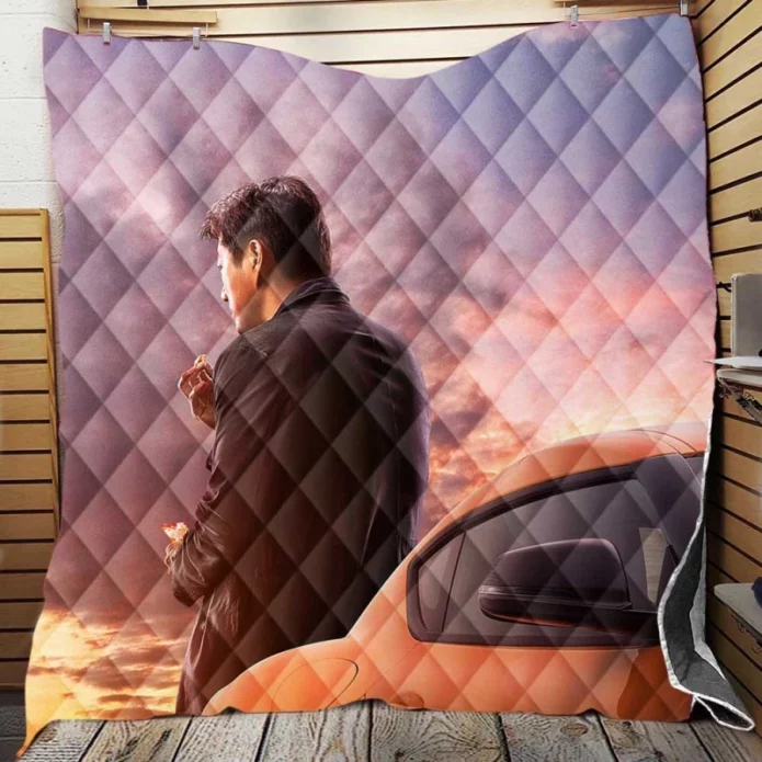 Fast & Furious 9 Movie Sung Kang Han Quilt Blanket