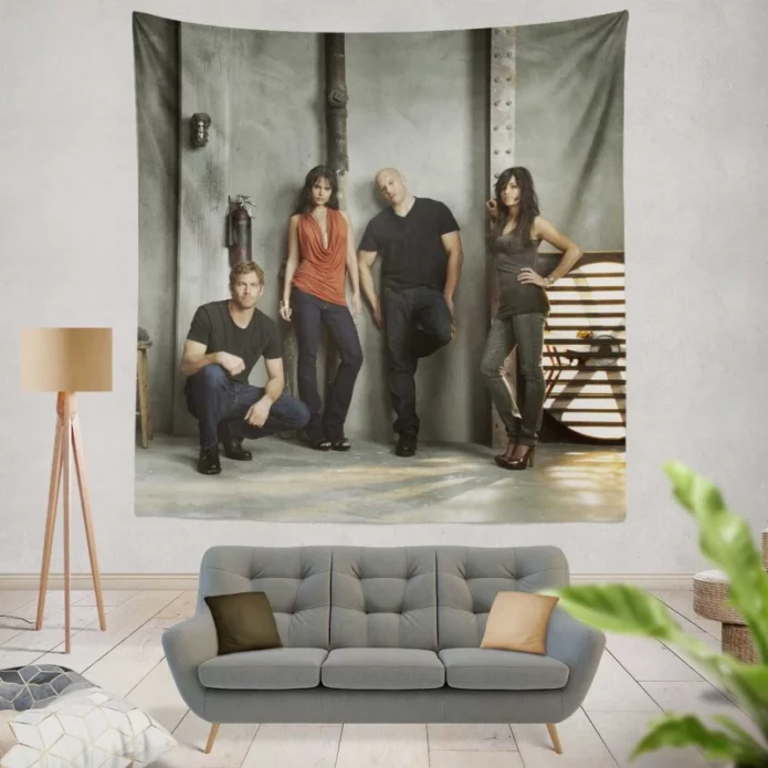 Fast & Furious Movie Vin Diesel Dominic Toretto Wall Hanging Tapestry