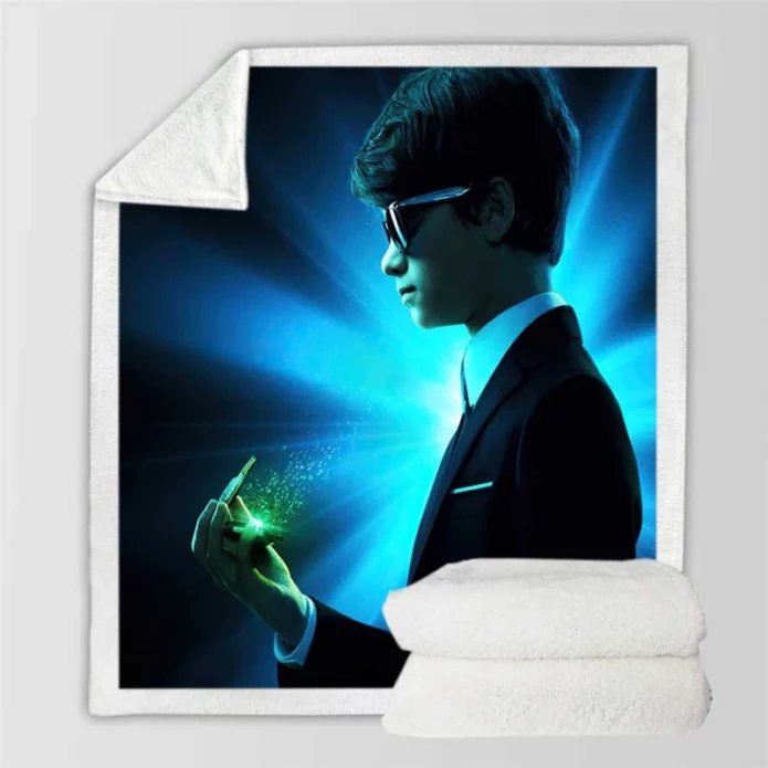 Ferdia Shaw Artemis Fowl Fantasy Sci-fi Movie Sherpa Fleece Blanket