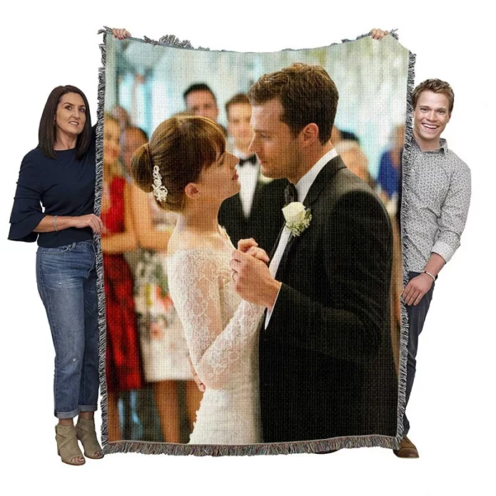 Fifty Shades Freed Movie Wedding Scene Woven Blanket