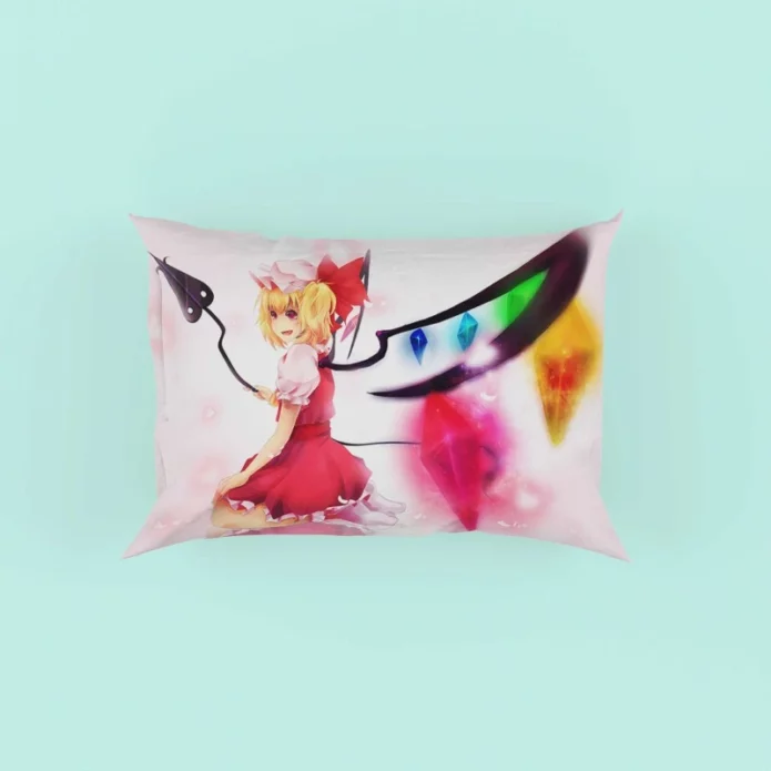 Flandre Scarlet Anime Girl Vampire Pillow Case