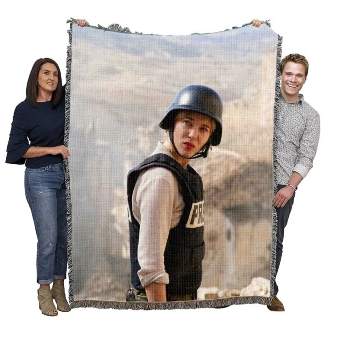 France Movie Lea Seydoux Woven Blanket